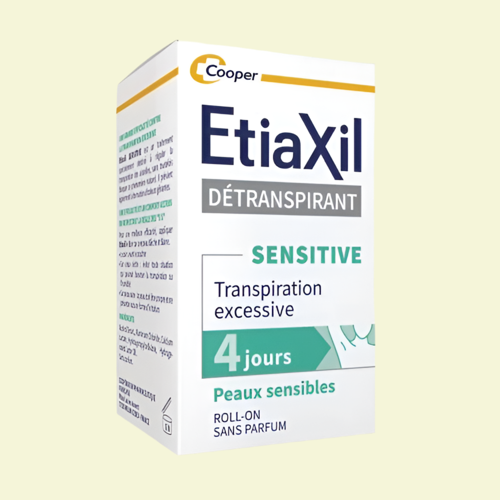 Etiaxil Détranspirant Peaux Sensibles Aisselles Traitement Transpiration Excessive 15 ml
