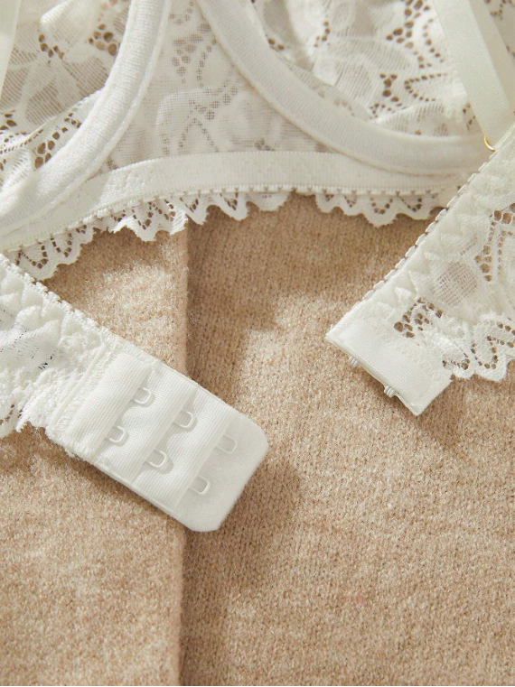 Ensemble de lingerie sexy avec dentelle pour femmes