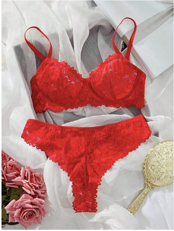 Ensemble de lingerie sexy avec dentelle pour femmes SKU: si2407282399931693
