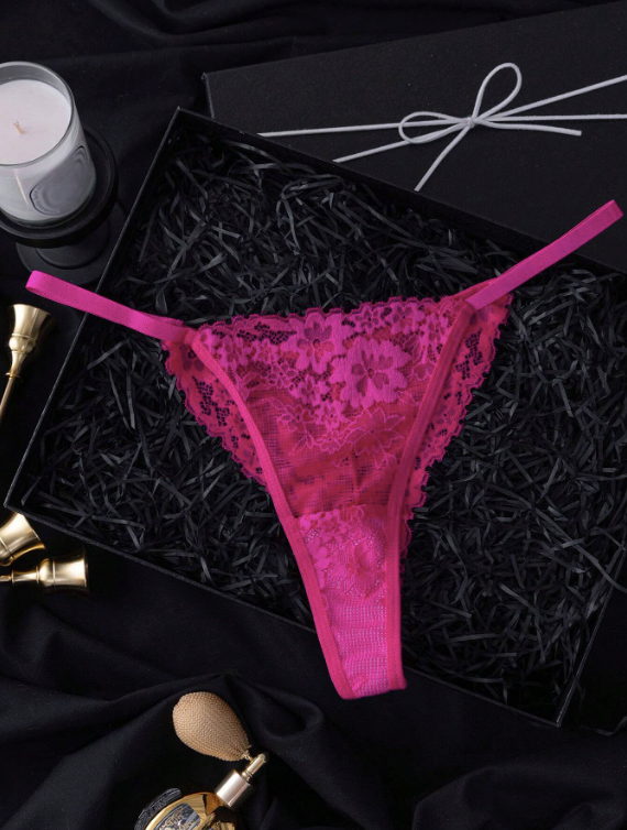 2 pièces Ensemble de sous-vêtements en dentelle de lingerie sexy comprenant soutien-gorge et culotte