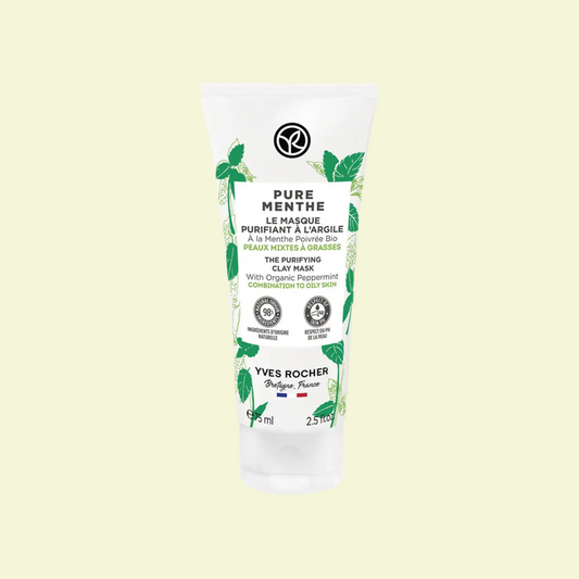 YVES ROCHER • Masque Purifiant d'Exception • Argile Pure & Menthe Précieuse