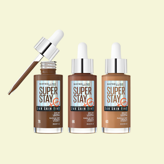 MAYBELLINE Superstay Skin Tint Fluide de Teint à La Vitamine C Longue Tenue 24H