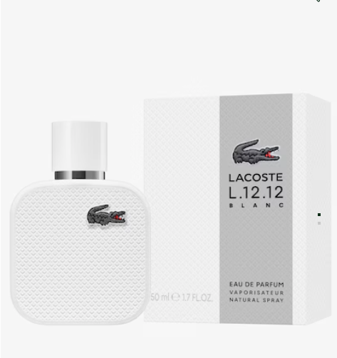 Lacoste Eau de Lacoste L.12.12 Blanc Parfum pour homme 50ml